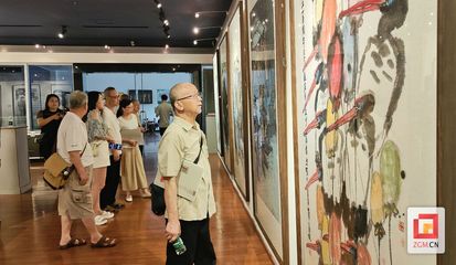 自贡·延安·西安三地美术作品交流展“转战”自贡